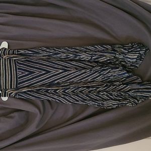 Free People Striped Handkerchief Maxi Skirt